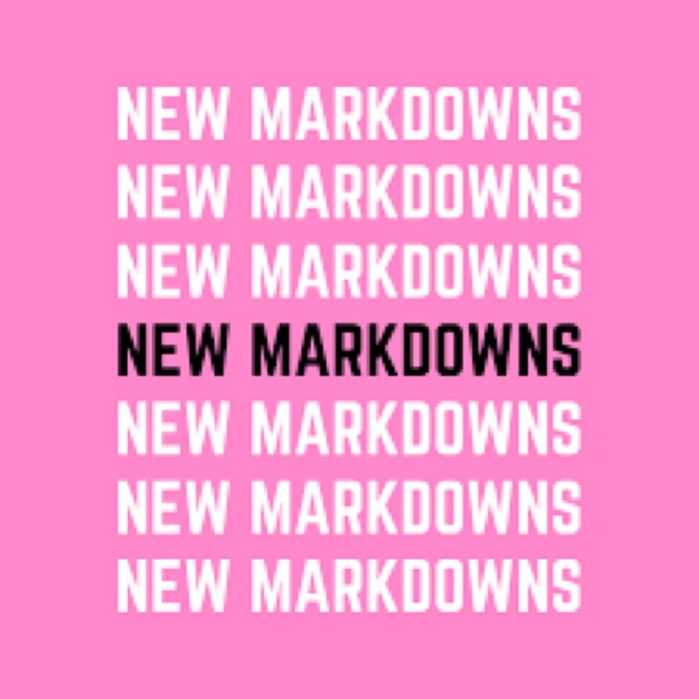 🩷  New Markdowns  🩷